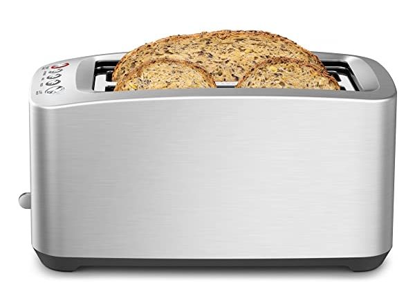 Is it possible to put a knife into my best long slot toaster