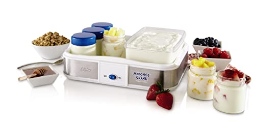 Oster CKSTYM1010 Mykonos Greek Manual Yogurt Maker