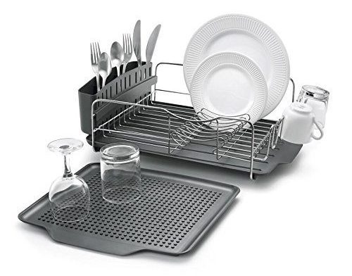 Polder KTH-615 Advantage Dish Rack And Tray 4 PC