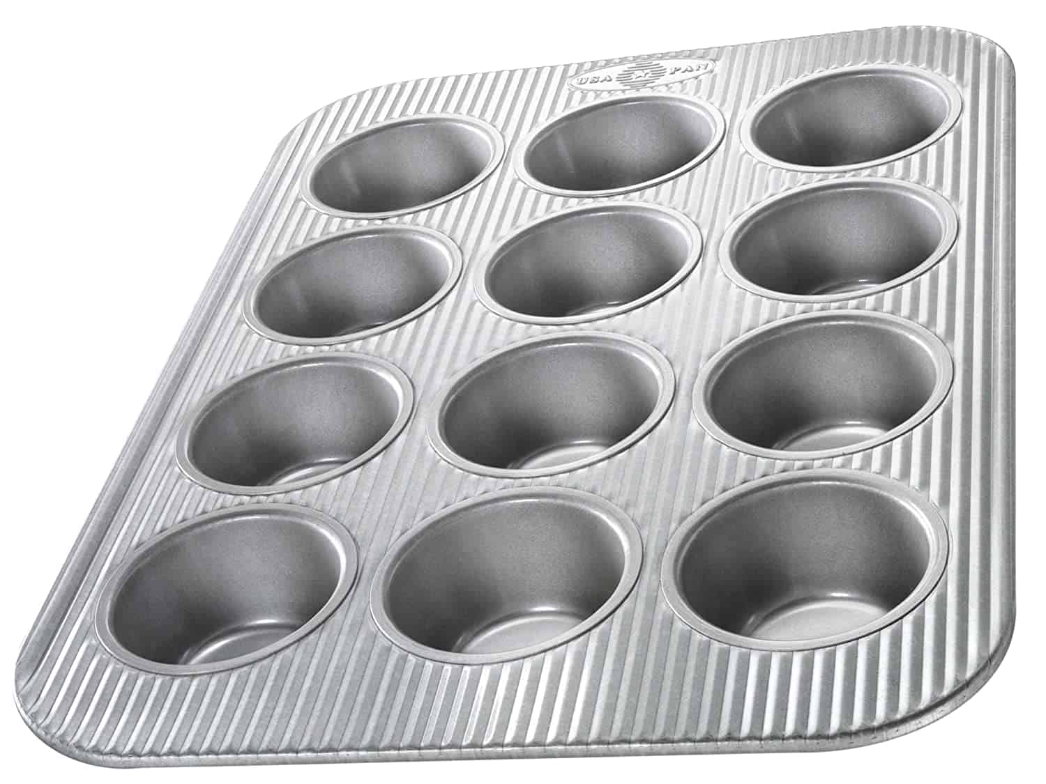 USA Pan 1200MF Bakeware Cupcake and Muffin Pan