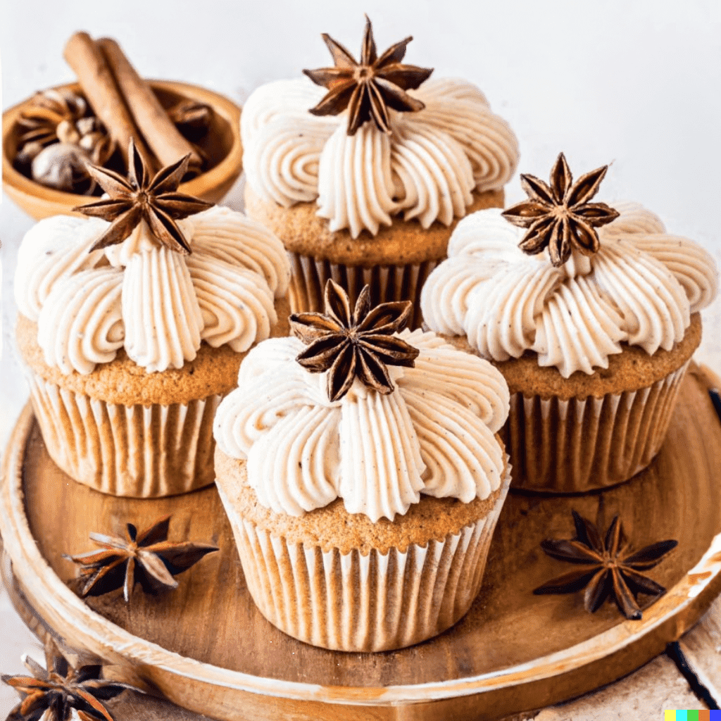 Vanilla Bean Chai Custard Cupcakes Recipe