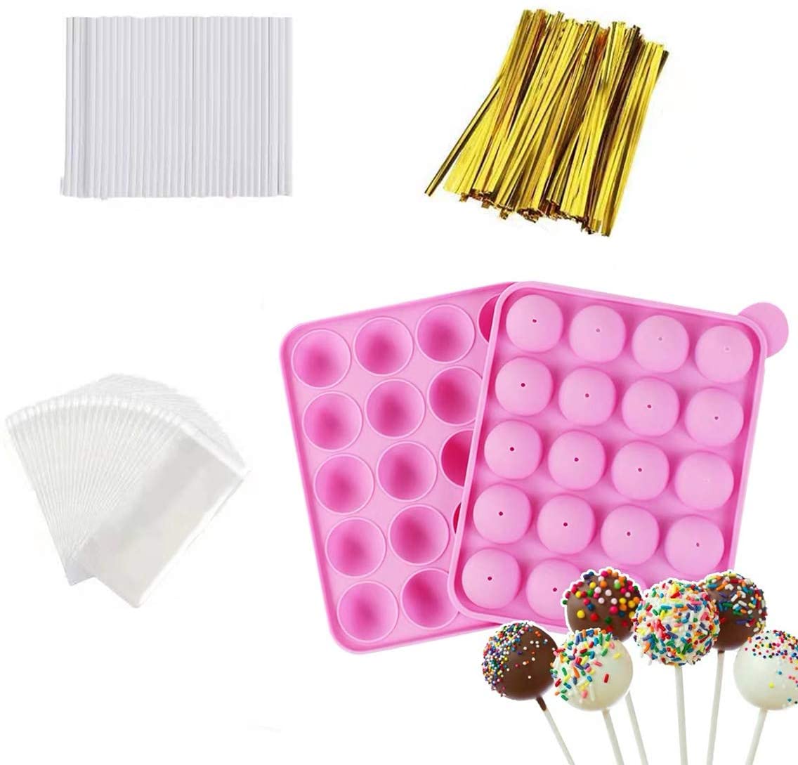 Akingshop 20 Cavity Silicone Cake Pop