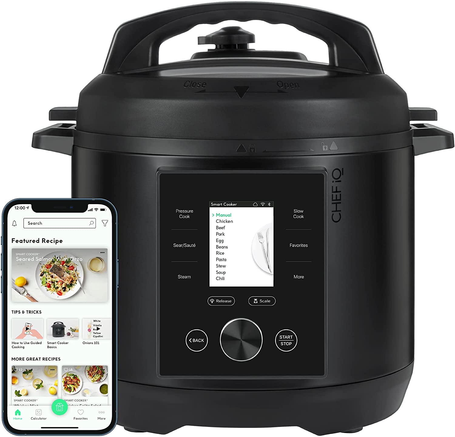 Chef iQ Pressure Cooker is the world's smartest pressure cooker