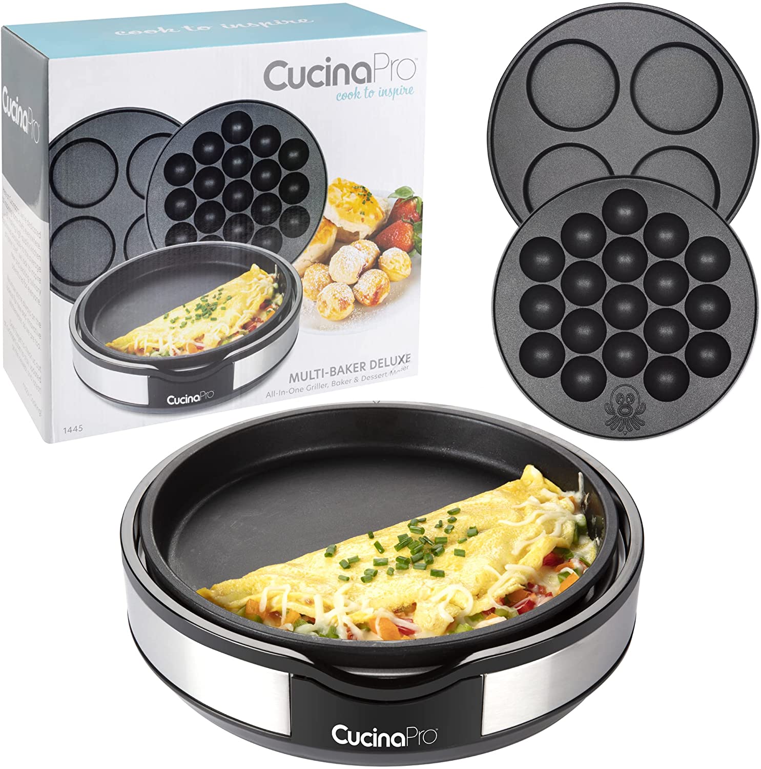 CucinaPro Electric Cooker for Donut Holes and Cake Pops