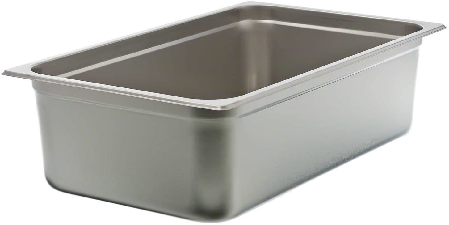 Update International NJP-1006 Steam Table Pan, 6", Stainless Steel