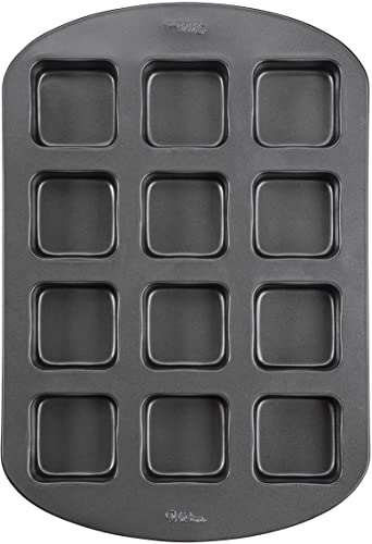 Wilton Brownie Bar Pan, 12-Cavity, Brownie Pan