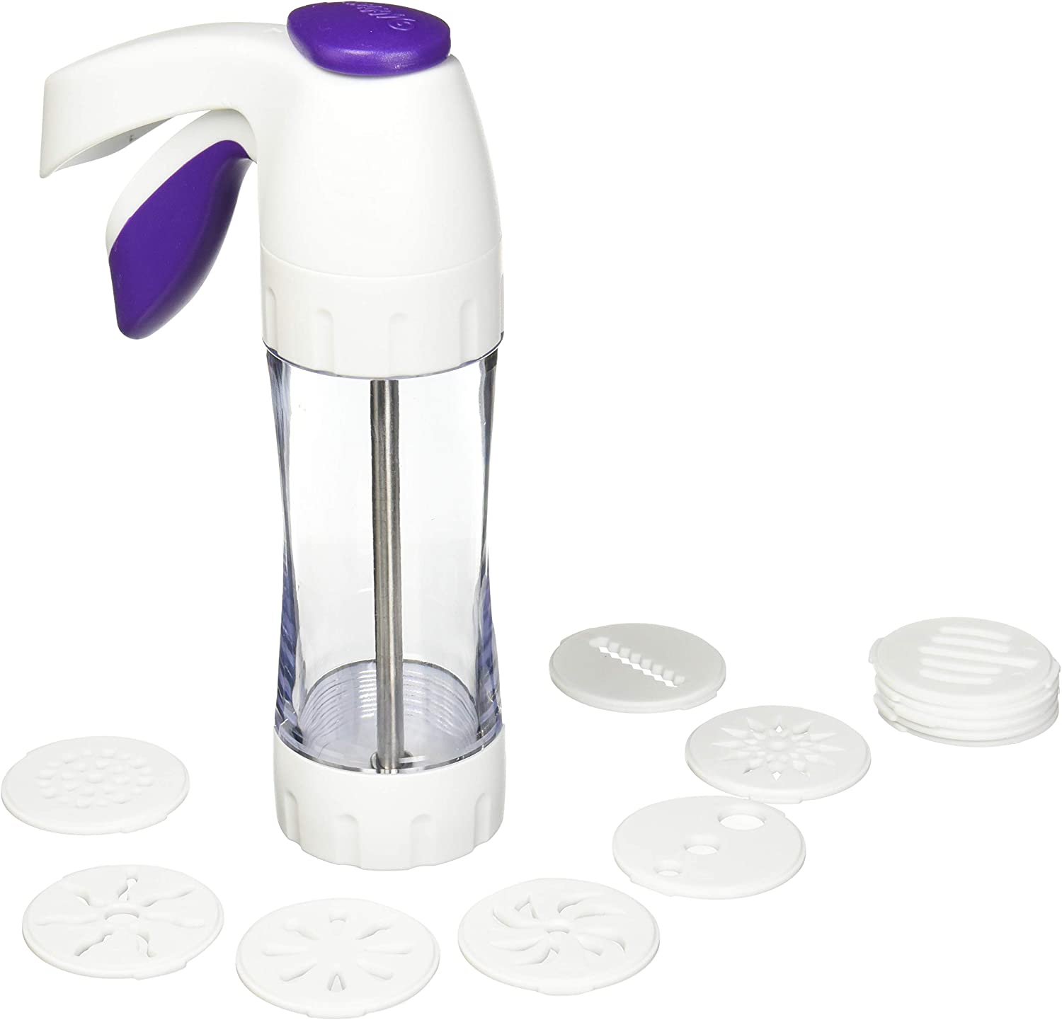 Wilton Simple Success Cookie Press, 13-Piece