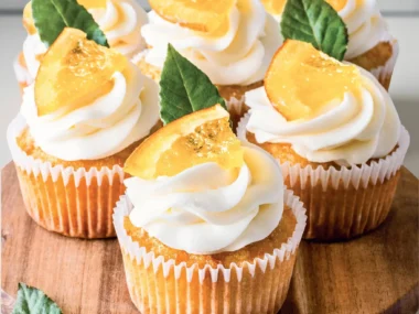 Orange Semolina Cupcakes Recipe by Camila Hurst