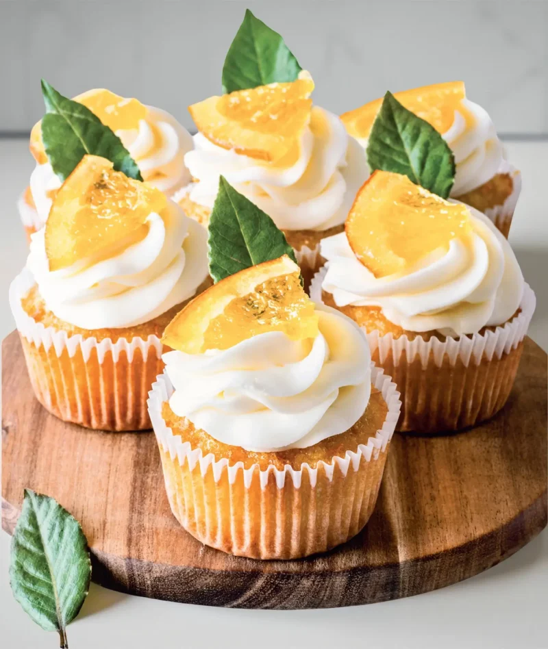 Orange Semolina Cupcakes Recipe by Camila Hurst