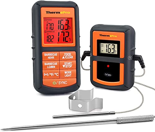 ThermoPro TP-08S Wireless Remote Digital Cooking Meat Thermometer