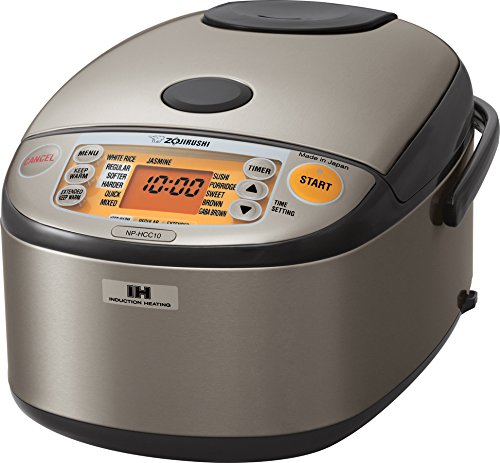 Zojirushi NP-HCC10XH Induction Heating System Rice Cooker
