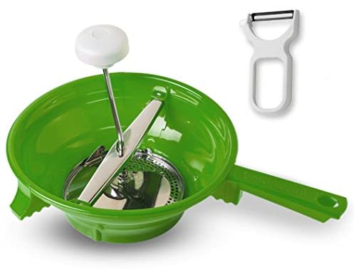 Alisa Home Foley Food Mill With Vegetable Peeler