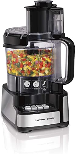 Hamilton Beach 12-Cup Stack & Snap Food Processor – Best Extra Large Budget Food Processor