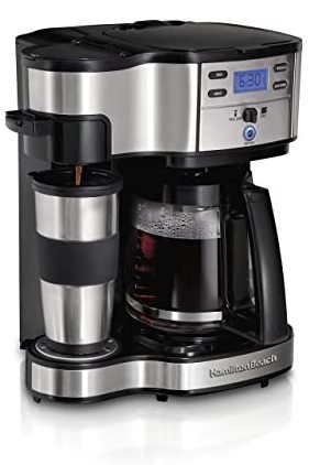 Hamilton Beach 49980A 2-Way Brewer Coffee Maker, Single-Serve