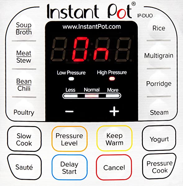 Instant Pot IP-DUO60 7 In 1 Programmable Pressure Cooker review setting