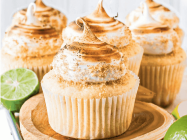 Key Lime Pie Cupcakes Recipe by Camila Hurst