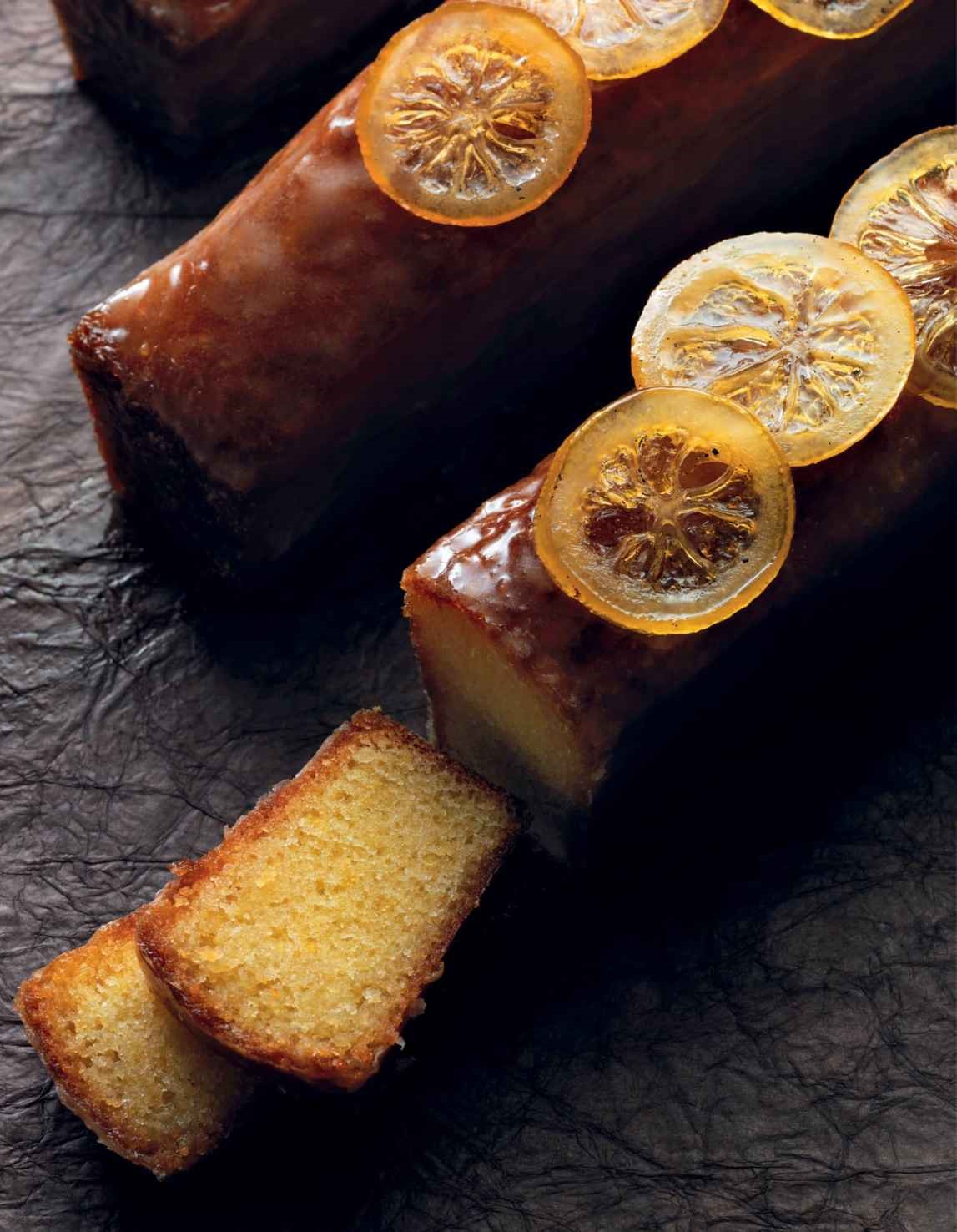 Lemon Drizzle Cake Recipe by William Curley cut