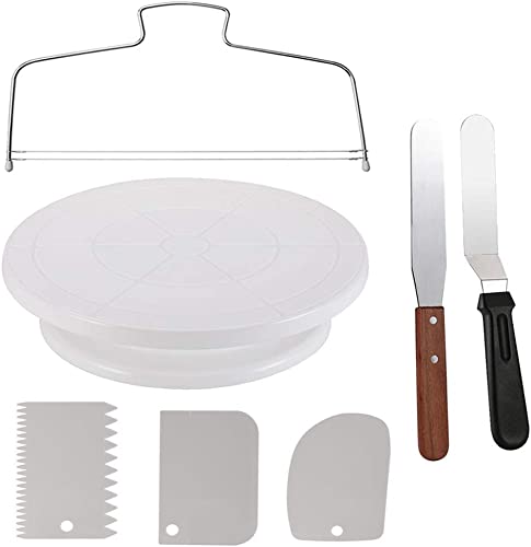 Miecux Cake Decorating Turntable – Best Beginner Cake Turntable Kit