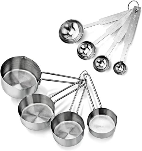 New Star Foodservice 42917 Stainless Steel Measuring Spoons – Best Measuring Cup Combo