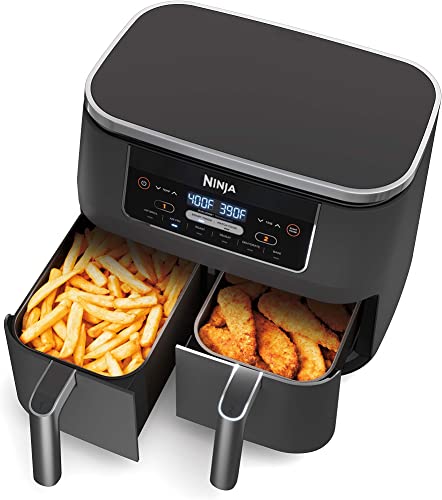 Ninja DZ201 Foodi 6-in-1 2-Basket Air Fryer – Best Dual Basket Ninja Air Fryer