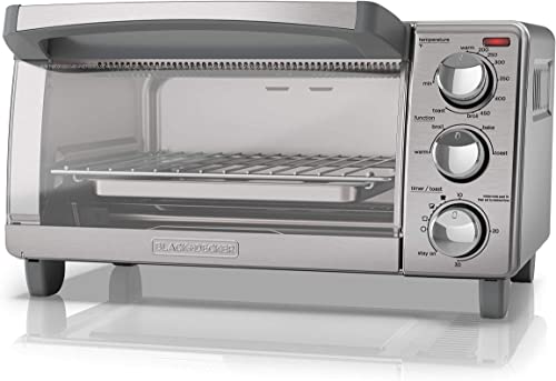 BLACK+DECKER 4-Slice Toaster Oven – Best Basic Microwave Toaster Oven Combo