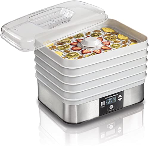 Hamilton Beach 32100A Digital Food Dehydrator – Easiest to Use Food Dehydrator for Jerky