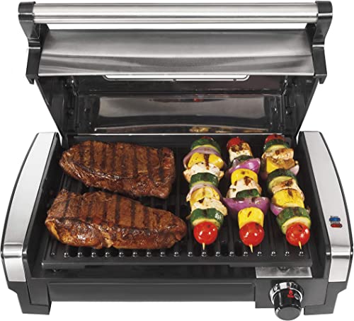 Hamilton Beach Electric Indoor Searing Grill – Best Compact Smokeless Grills