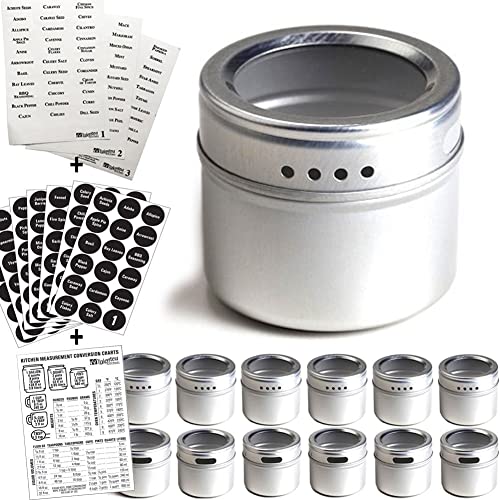 Talented Kitchen Magnetic Spice Tins