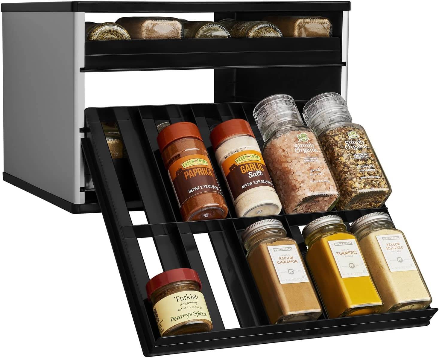 YouCopia Chef’s Edition SpiceStack 30-Bottle Spice Organizer