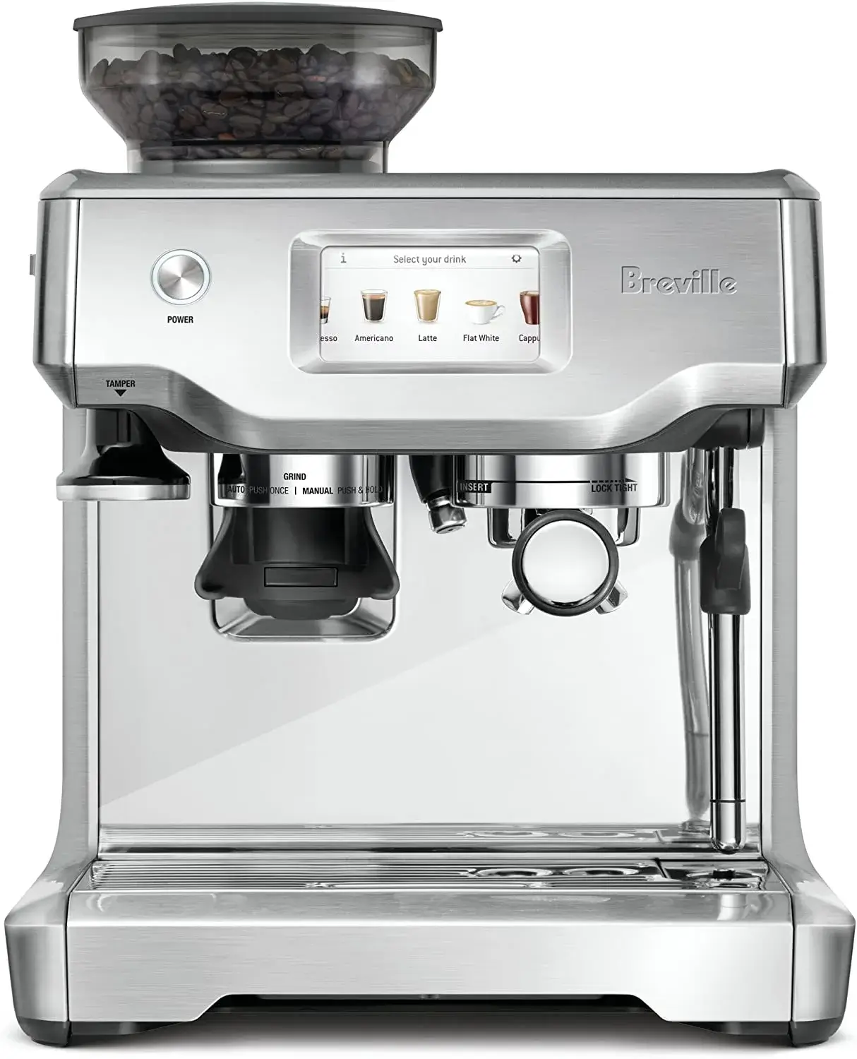 
Roll over image to zoom in






6 VIDEOS

Breville Barista Touch Espresso Machine, Brushed Stainless Steel