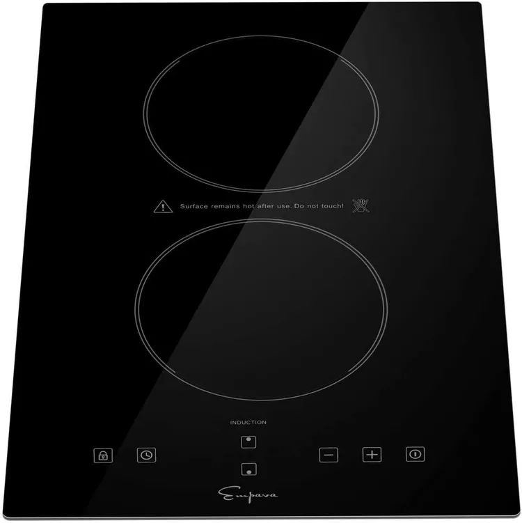 Empava EMP-ID12 13-inch Black Induction Cooktop - Best Two-Burner