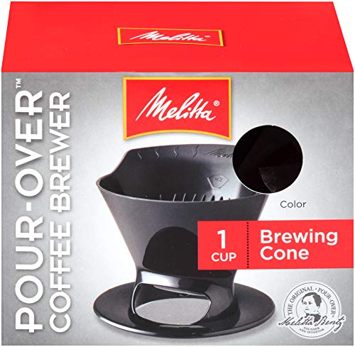 Melitta Coffee Maker Single Cup Pour-Over Brewer