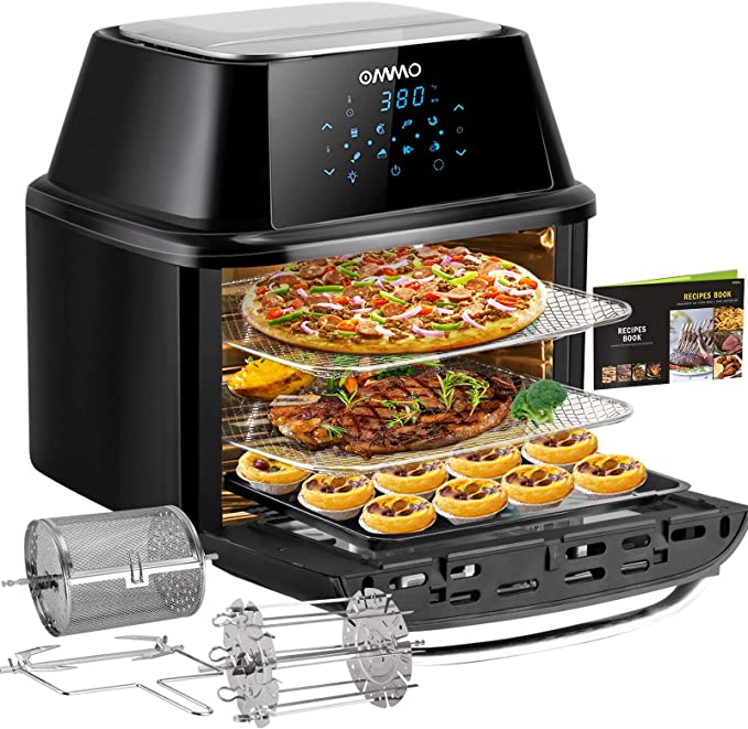 OMMO 17-Quarts Commercial Grade Air Fryer Oven