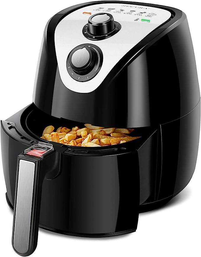 Secura Air Fryer 3.4Qt 3.2L 1500-Watt