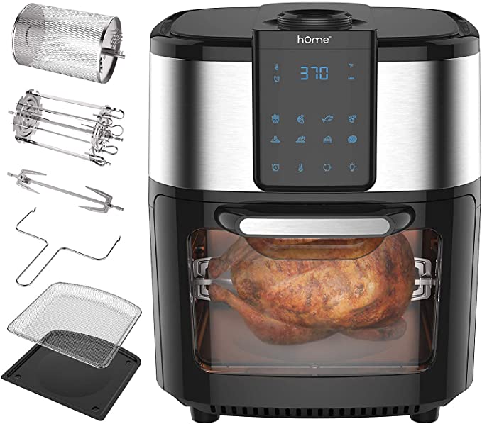 hOmeLabs 11.6 Quart XXL 8-in-1 Air Fryer Oven