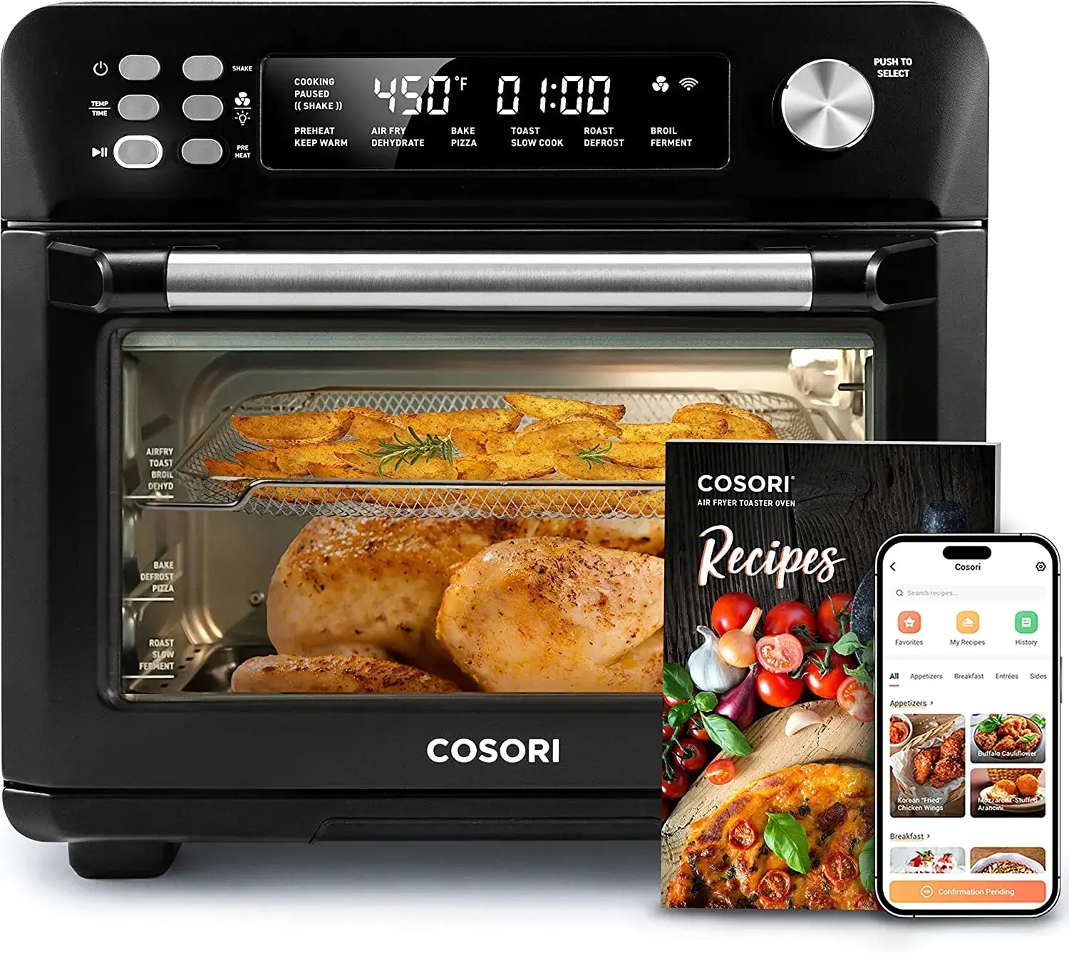 COSORI CS100-AO Best Air Fryer with Racks