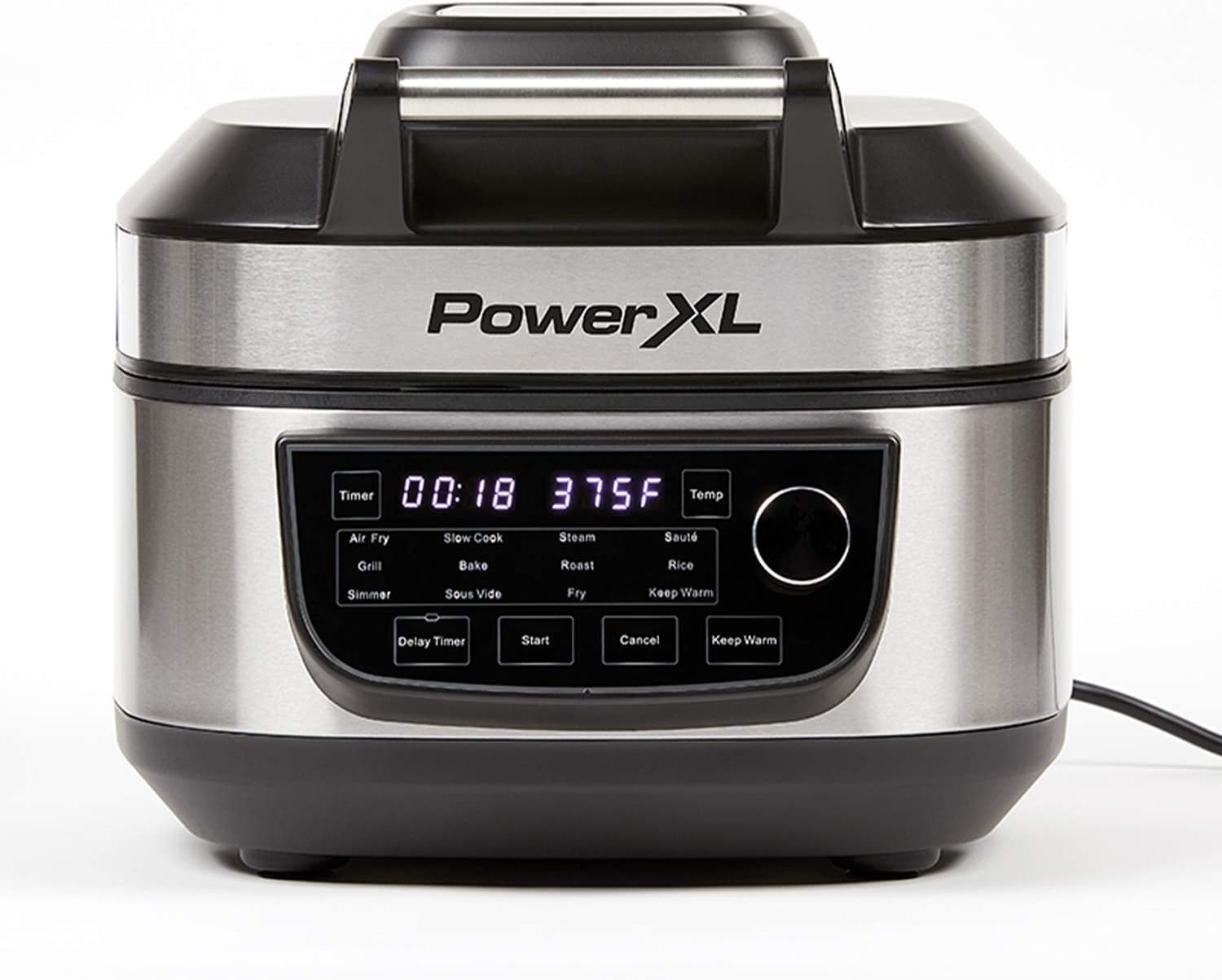 PowerXL Grill Air Fryer Combo 6 QT 12-in-1 Indoor Grill