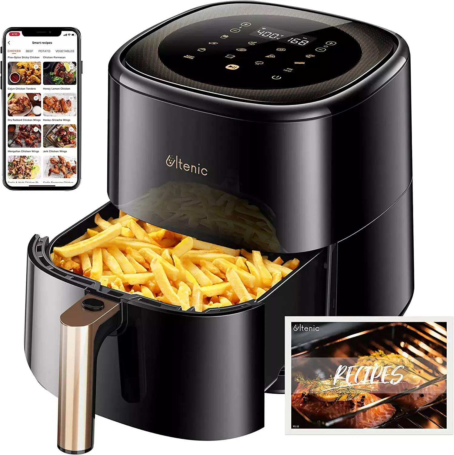 Ultenic K10 - Best Compact Air Fryer