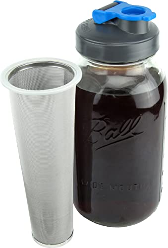 Cold Brew Mason Jar Coffee Maker – Most Fashionable Cold Brew Coffee Maker