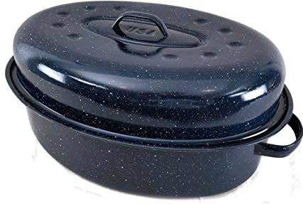 Granite Ware Large Covered Oval Roasting Pan – Best Oval Roasting Pan