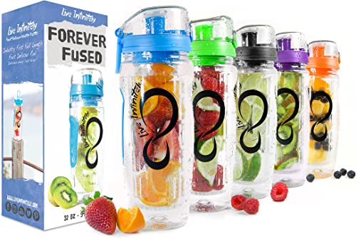 Live Infinitely 32 Oz. Infuser Water Bottle