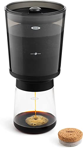 OXO BREW Compact Cold Brew Coffee Maker – Best Cold Brew Coffee Maker for Small Apartment