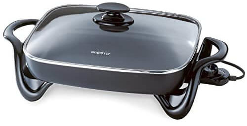 Presto 06852 16-Inch Electric Skillet With Glass Cover