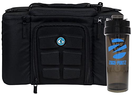 6 Pack Fitness Insulated Meal Prep Bag