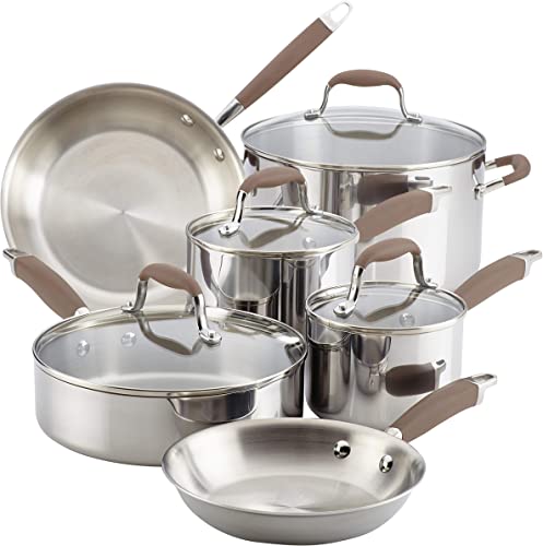 Anolon Advanced Triply Stainless Steel Cookware Pots – Best Anolon Stainless Steel Cookware