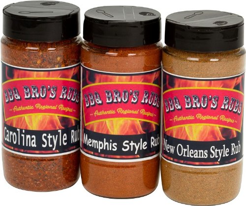 BBQ Bros Rubs {Southern Style} – Ultimate Barbecue Spices Seasoning Set
