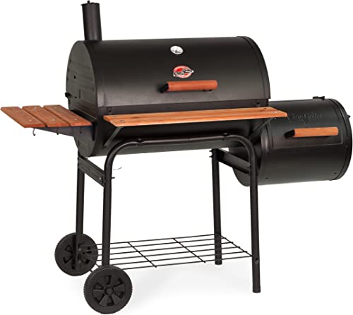 Char-Griller E1224 Smokin Pro 830 Square Inch Charcoal Grill – Best Beginner Smoker Grill Combo
