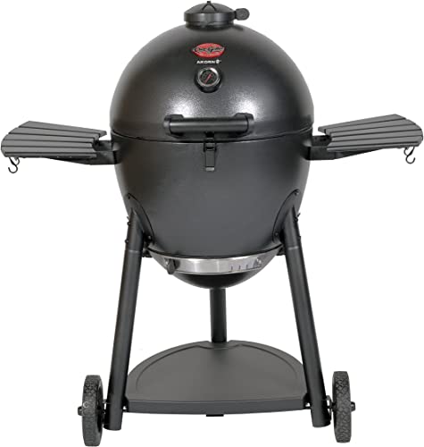 Char-Griller E16620 Akorn Kamado Charcoal Grill – Best Small Smoker Grill Combo