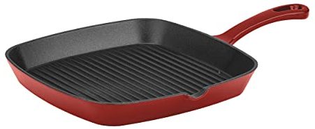 Cuisinart CI30-23CR Chef’s Classic Enameled Cast Iron Grill Pan
