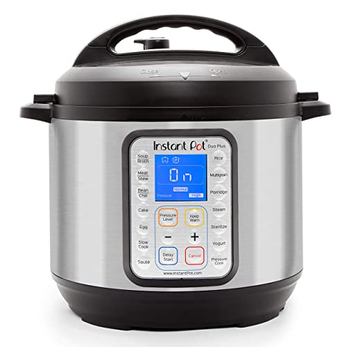 Instant Pot DUO Plus 60, 6 Qt 9-in-1 Multi- Use Programmable Pressure Cooker